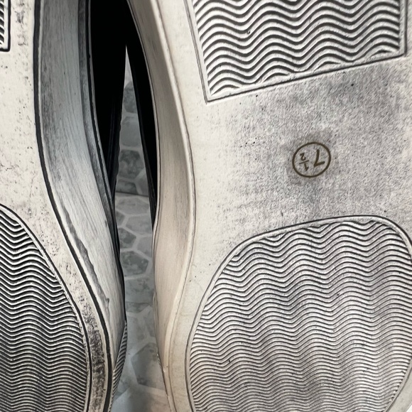 New no box studded black high top sneakers Sz 7.5 - Picture 9 of 9